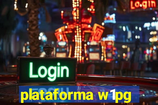 plataforma w1pg